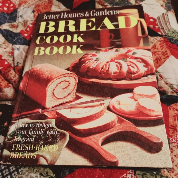Vintage Better Homes and Gardens BREAD Cook Book Cookbook Illustrated - Picture 1 of 8